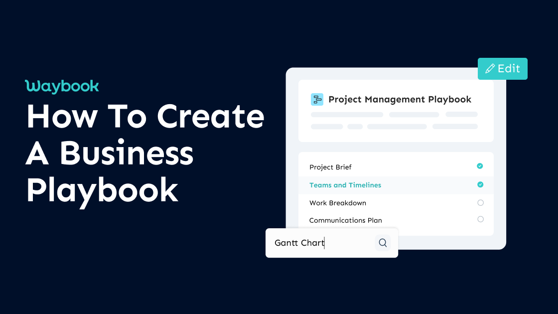 How to Create a Business Playbook